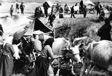 Griechische Fl�chtlinge aus Smyrna, das 1922 von der t�rkischen Armee besetzt/zur�ckerobert wird.